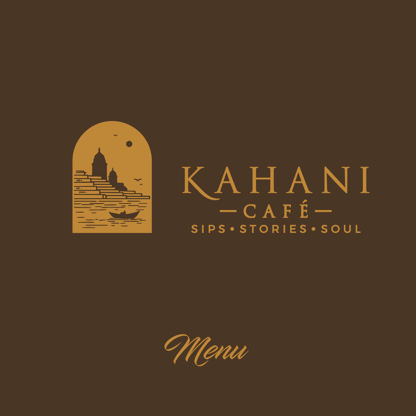 Kahani Café Menu Page 1